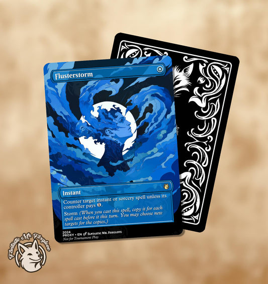 Flusterstorm | Proxy Card — Choose Your Art!