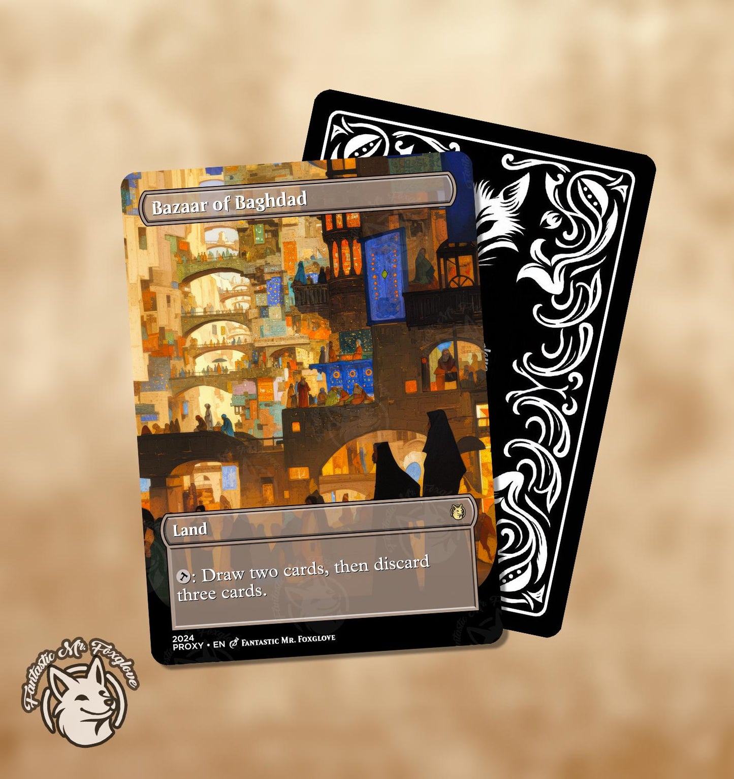 Bazaar of Baghdad | Proxy Card