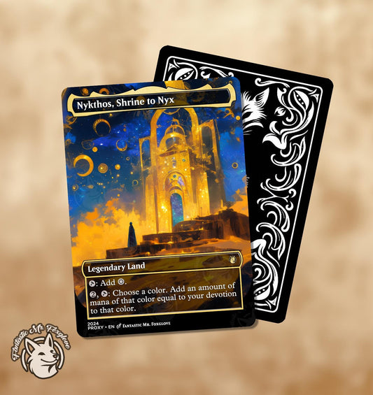 Nykthos, Shrine to Nyx | Proxy Card