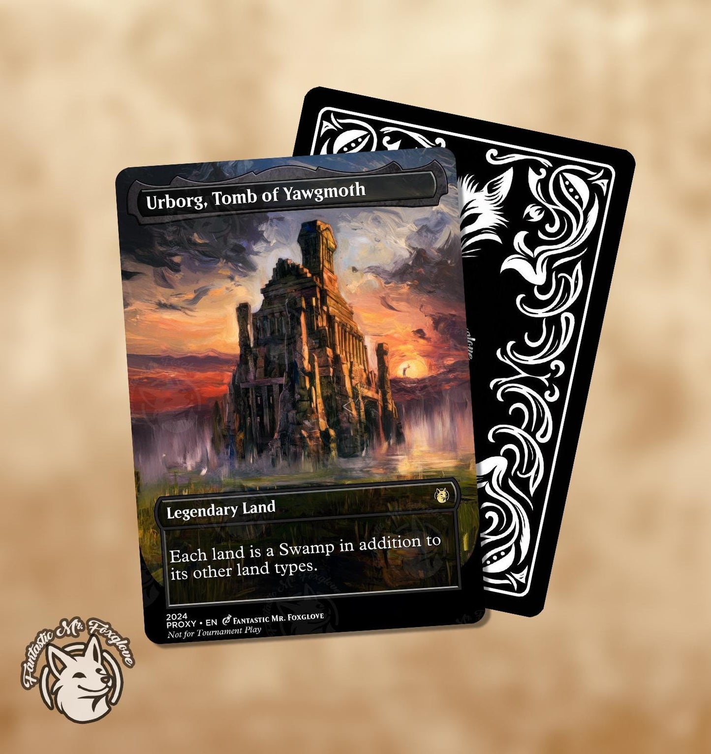 Urborg, Tomb of Yawgmoth | Proxy Card — Choose Your Art!