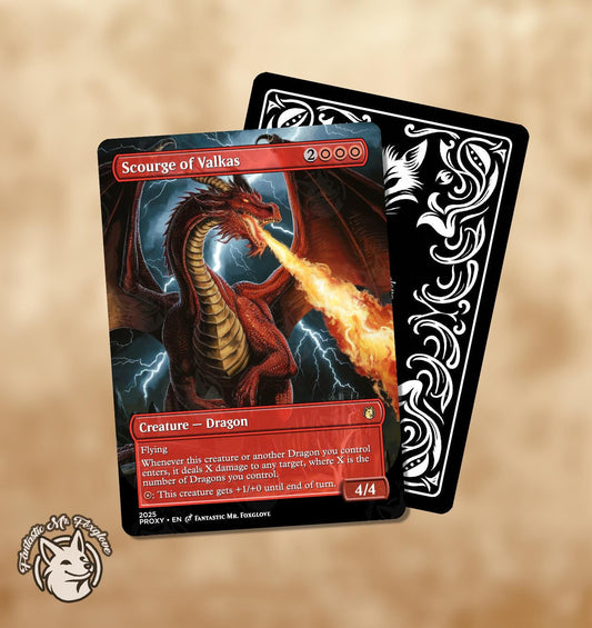 Scourge of Valkas | Proxy Card