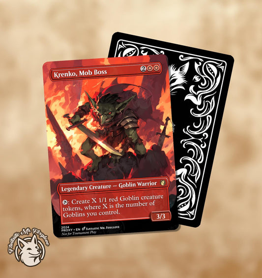Krenko, Mob Boss | Proxy Card