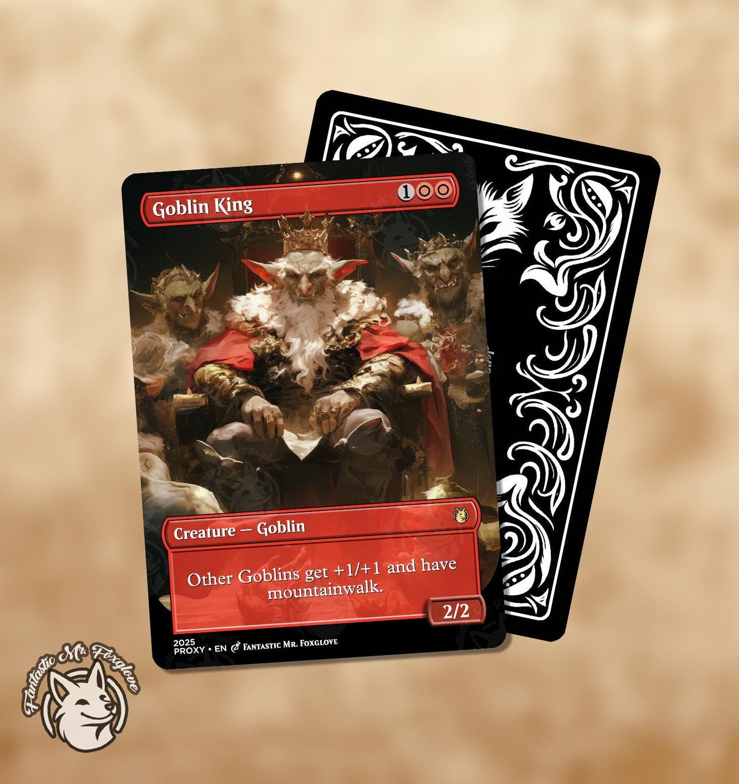 Goblin King & Goblin Chieftain | Proxy Cards