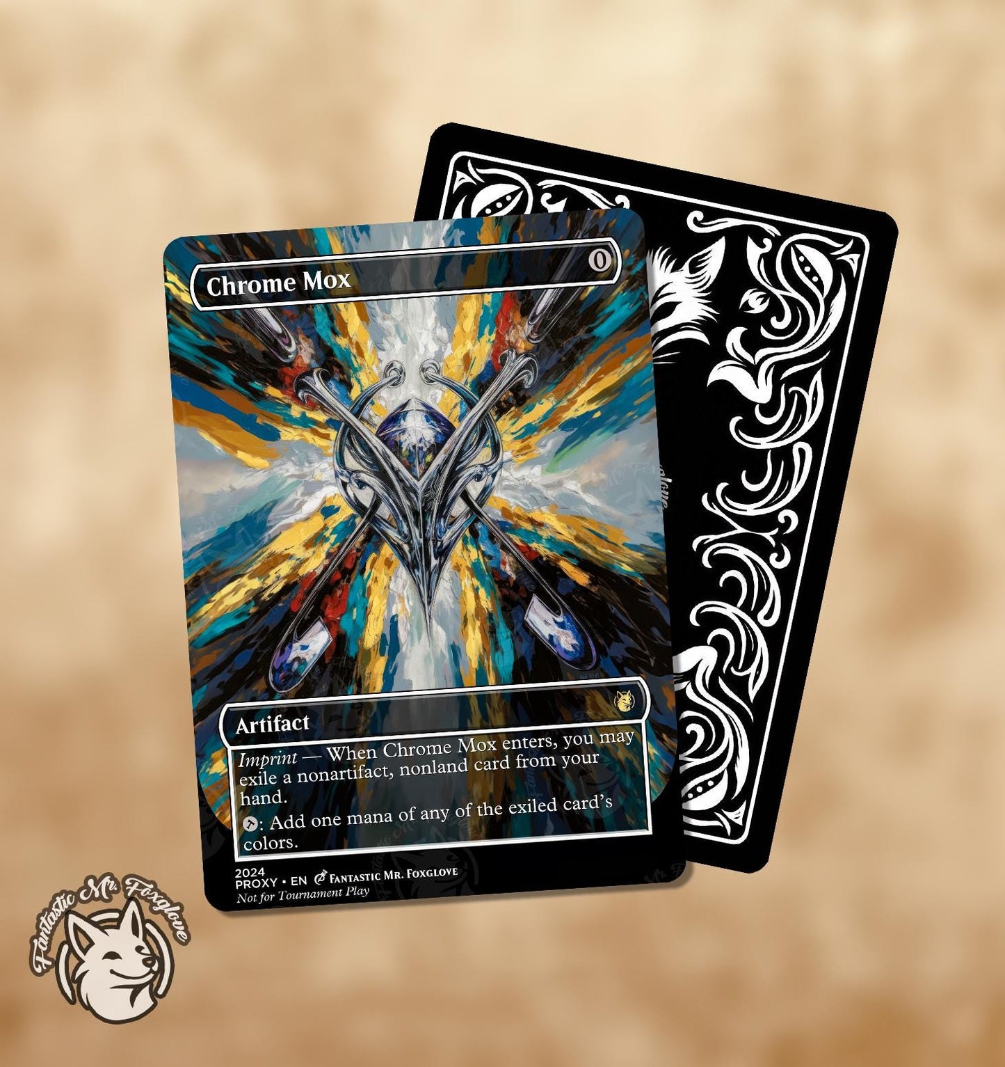 Chrome Mox & Mox Diamond | Proxy Cards