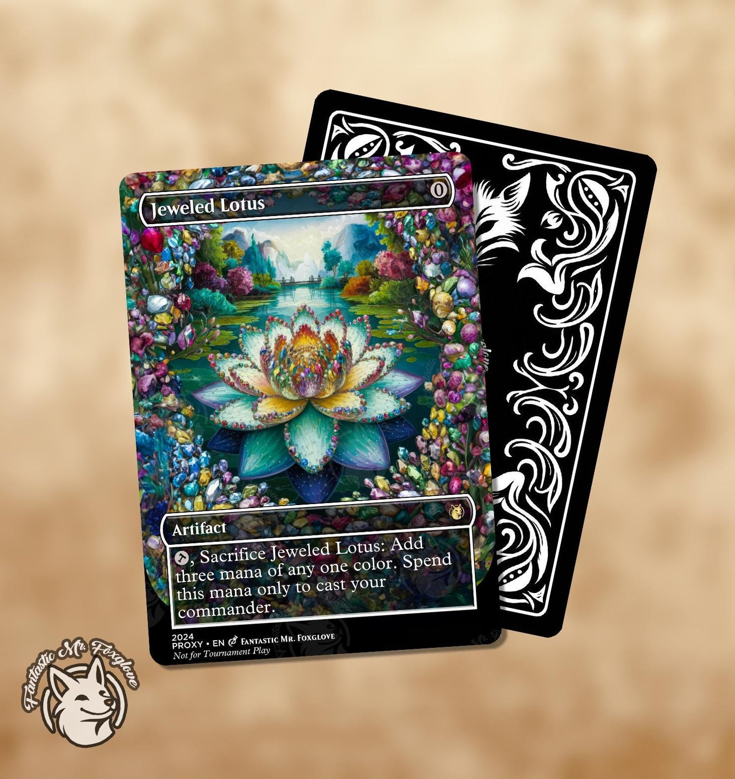 Mana Crypt & Jeweled Lotus | Proxy Cards