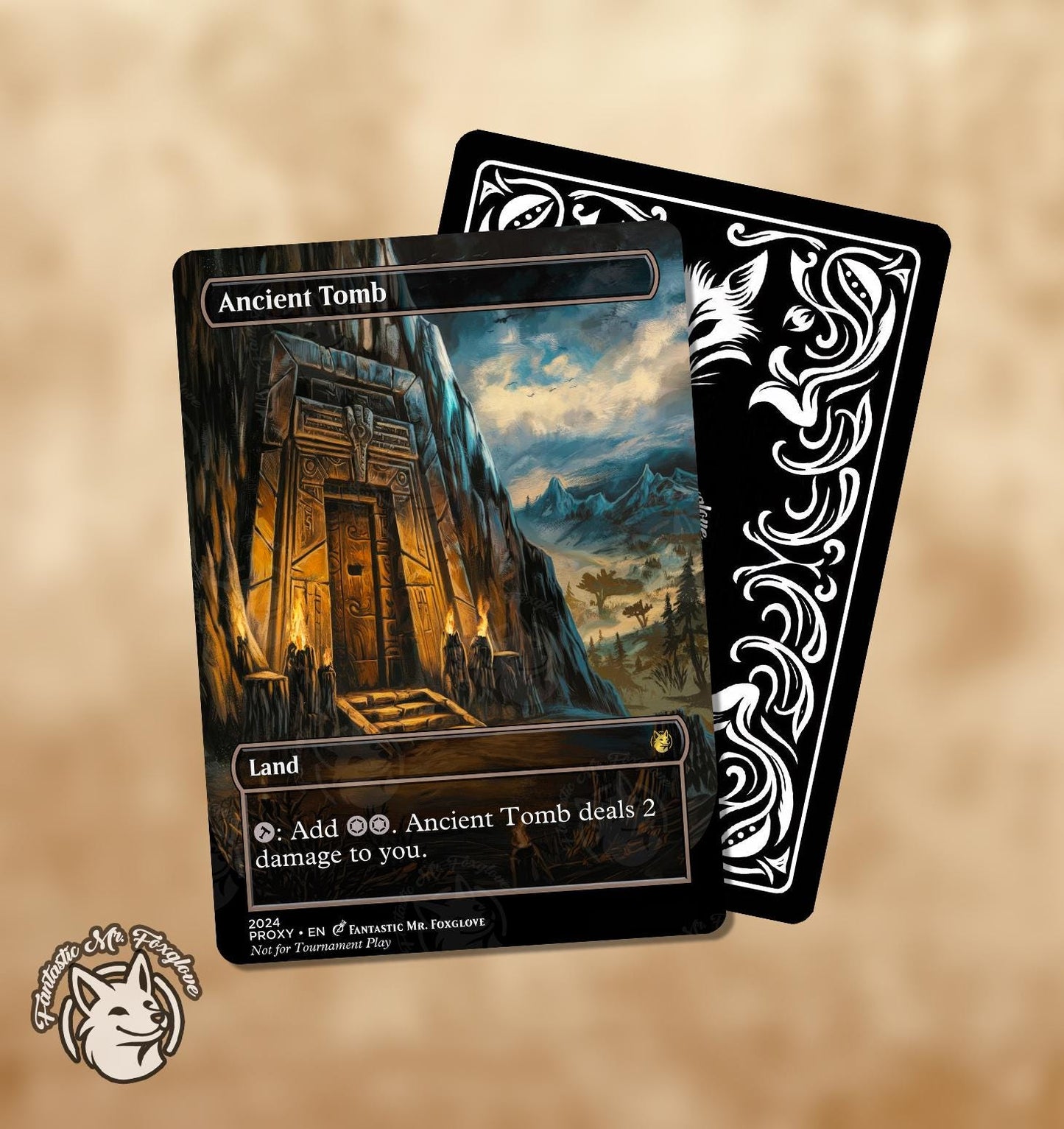 Ancient Tomb & City of Traitors | Proxy Cards