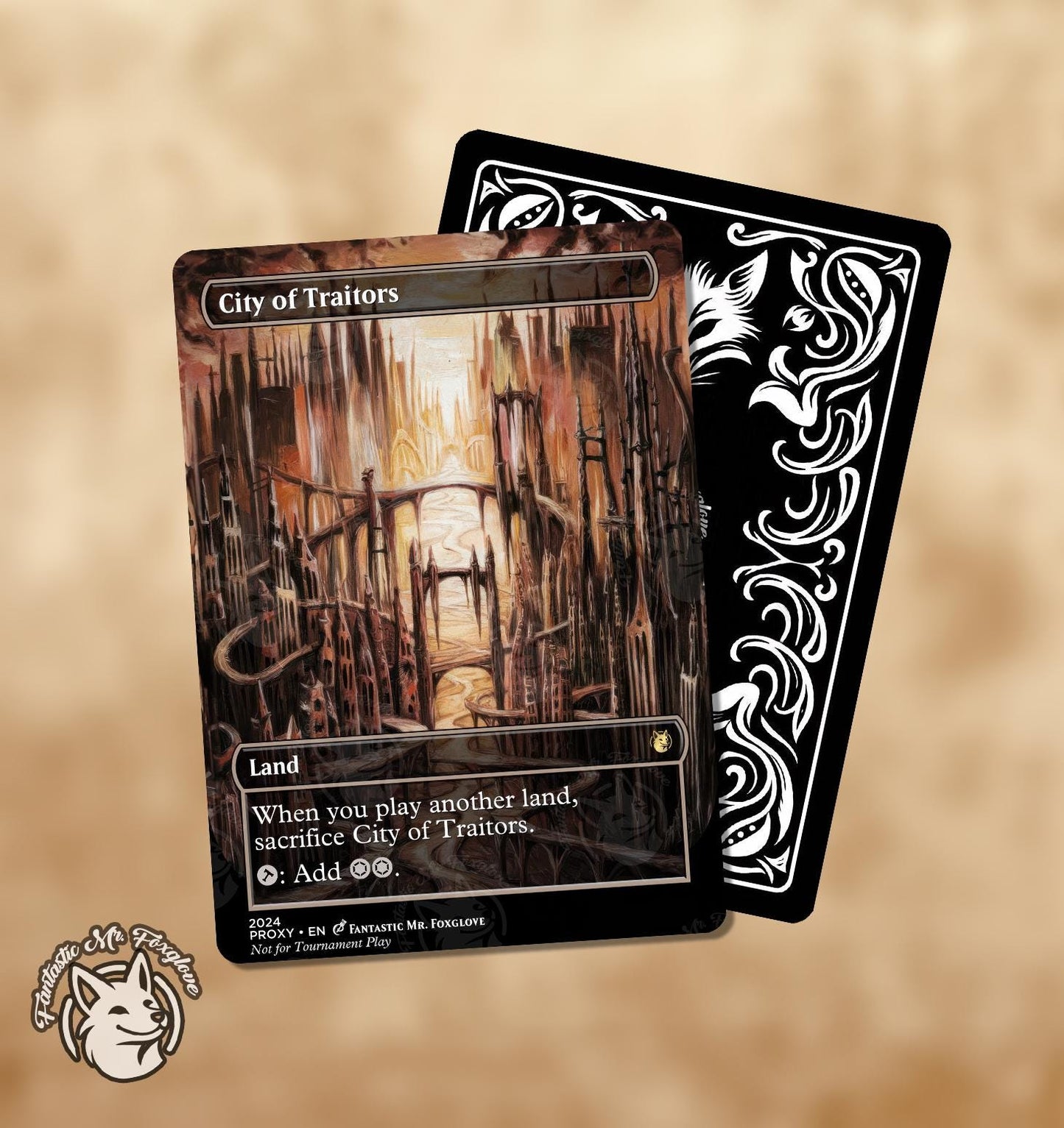 Ancient Tomb & City of Traitors | Proxy Cards