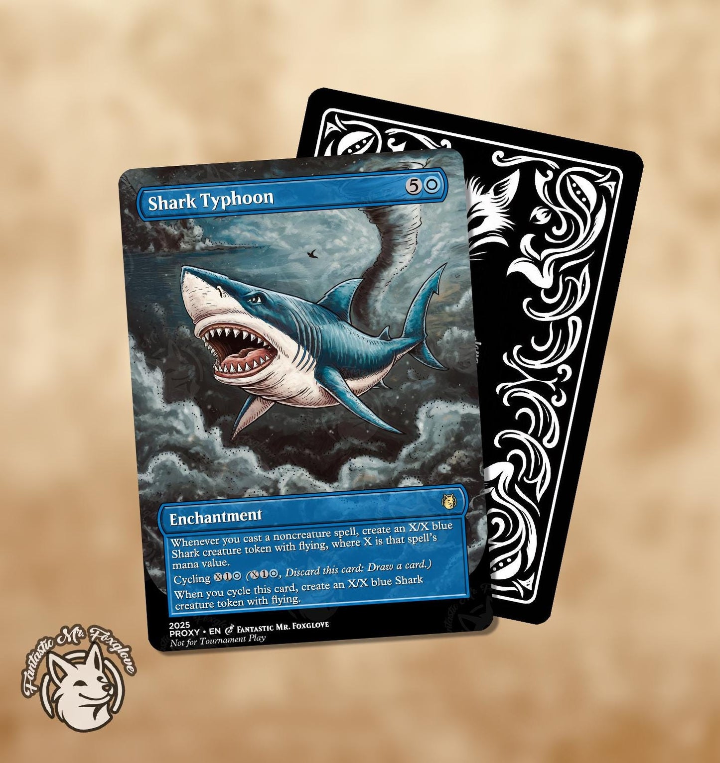 Shark Typhoon | Proxy Card — Choose Your Art!