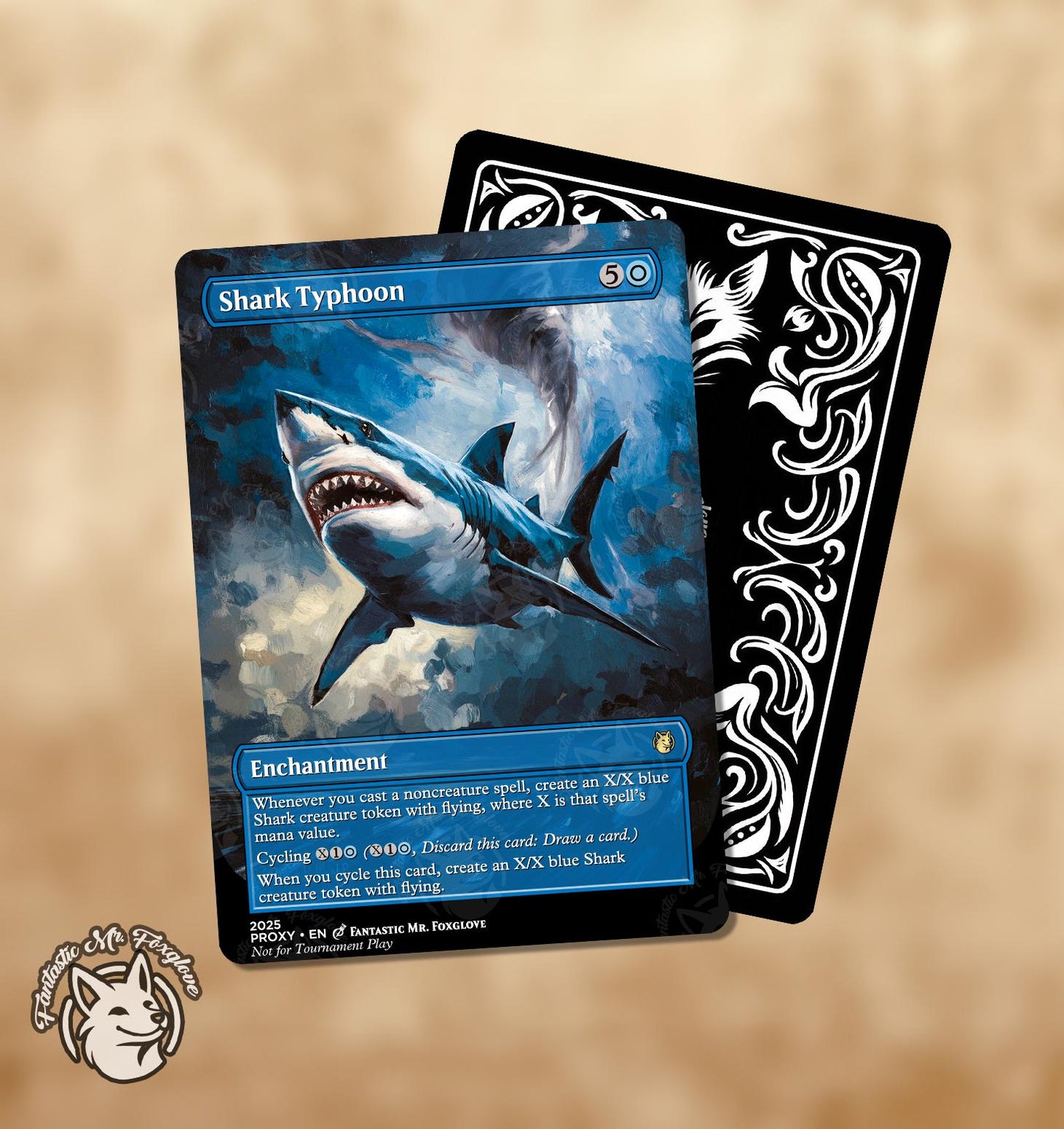 Shark Typhoon | Proxy Card — Choose Your Art!