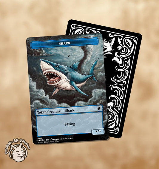 Shark Token | Proxy Card — Perfect for Shark Typhoon or Fisher's Talent!