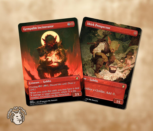 Gempalm Incinerator & Skirk Prospector | Proxy Cards
