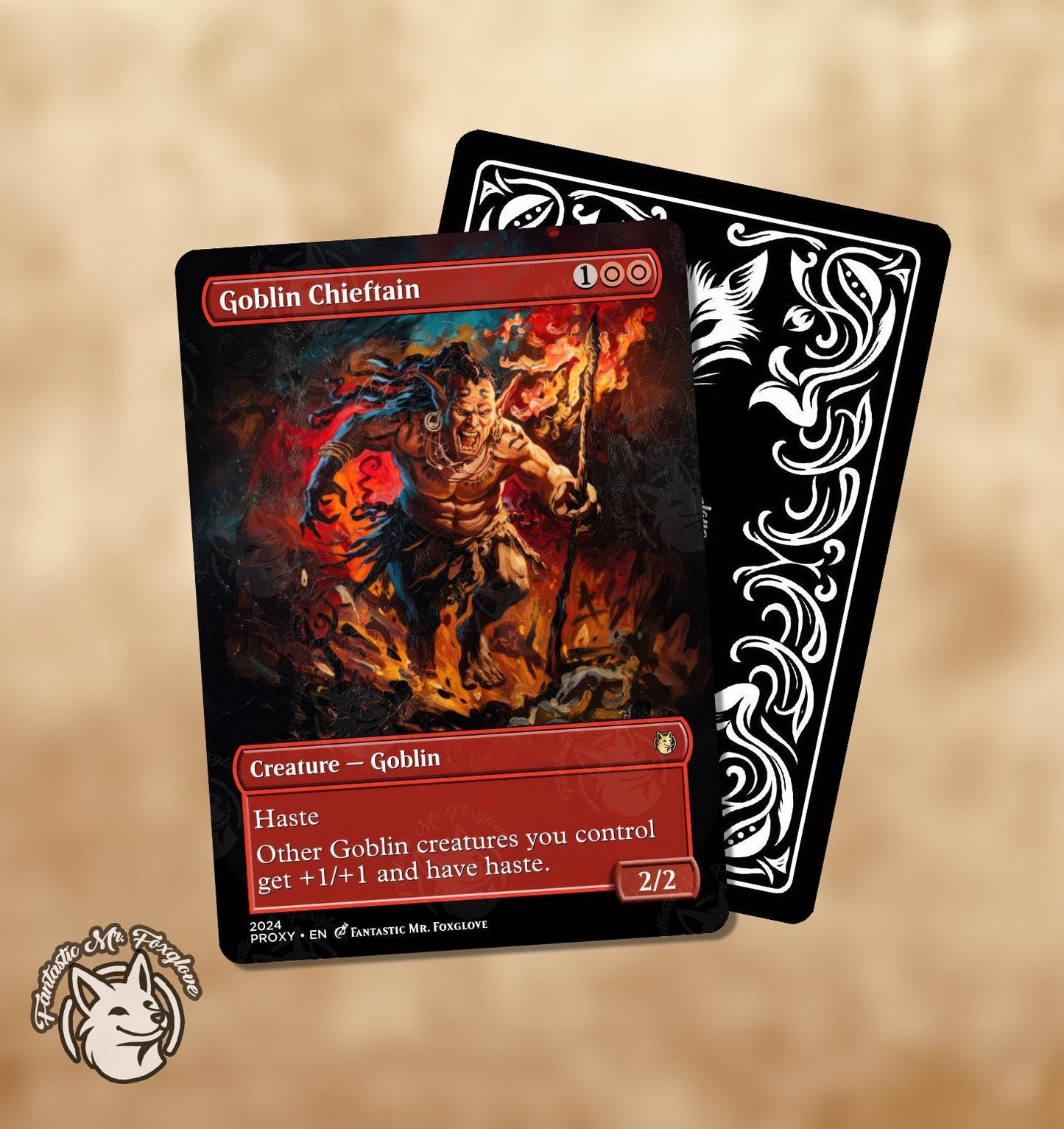 Goblin King & Goblin Chieftain | Proxy Cards