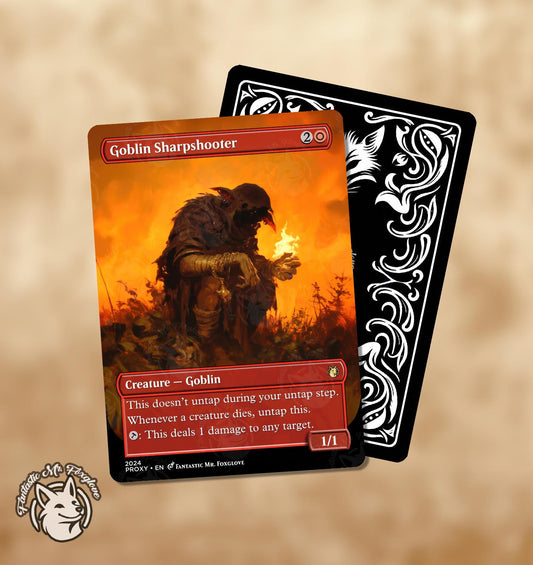 Goblin Sharpshooter | Proxy Card