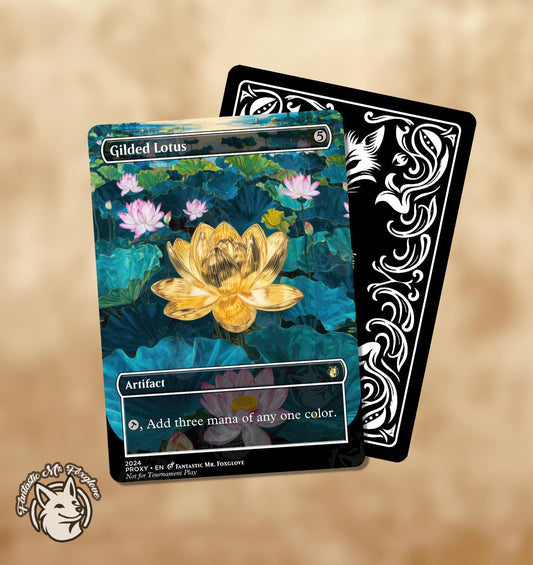 Gilded Lotus | Proxy Card