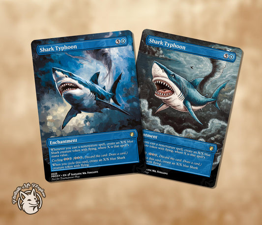 Shark Typhoon | Proxy Card — Choose Your Art!