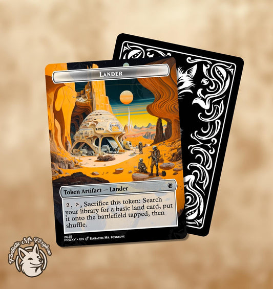 Lander Token | Custom Art Proxy Card