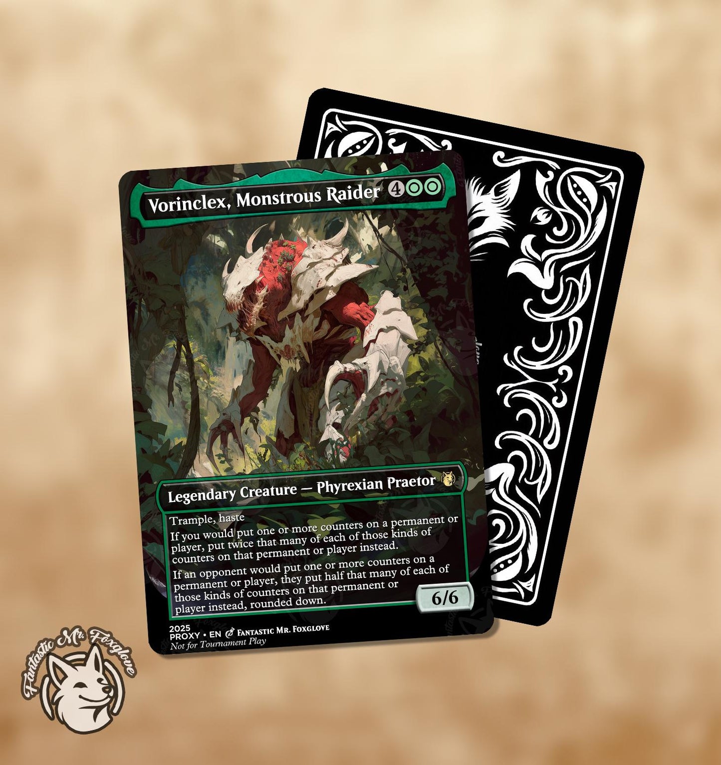 Vorinclex, Monstrous Raider | Proxy Card