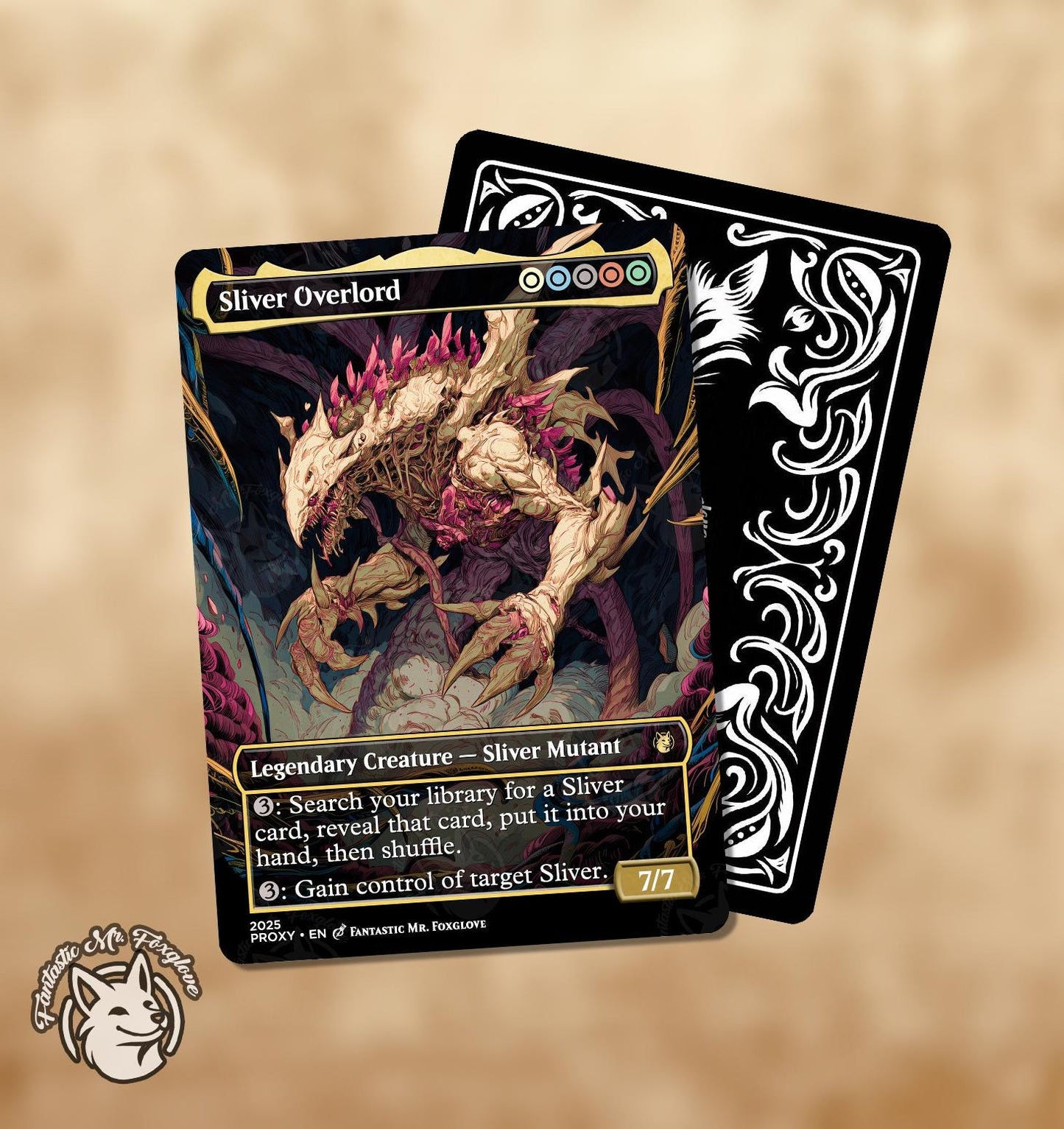 Sliver Overlord | Proxy Card