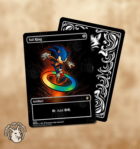 Sol Ring with S0nic Art | Proxy Card
