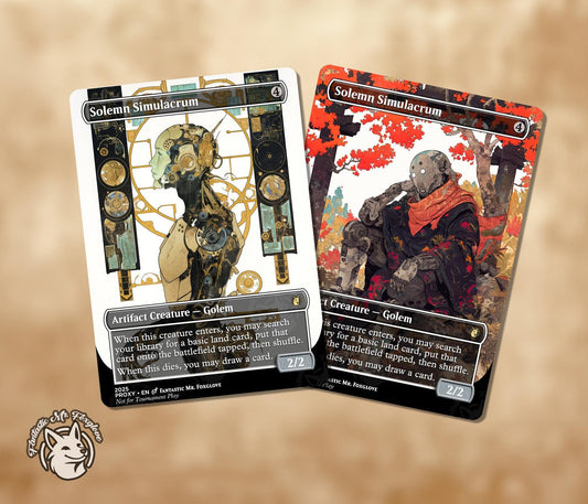 Solemn Simulacrum | Proxy Card — Choose Your Art!