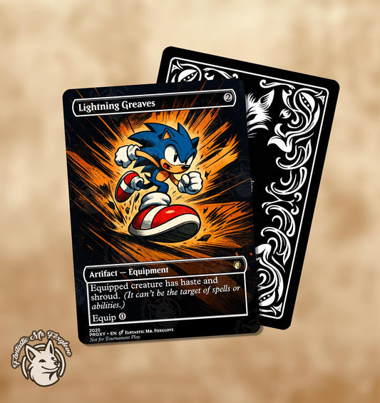 Lightning Greaves with S0nic Art | Proxy Card