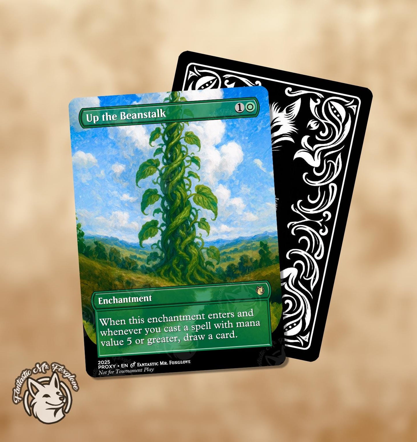 Up the Beanstalk | Proxy Card — Choose Your Art!