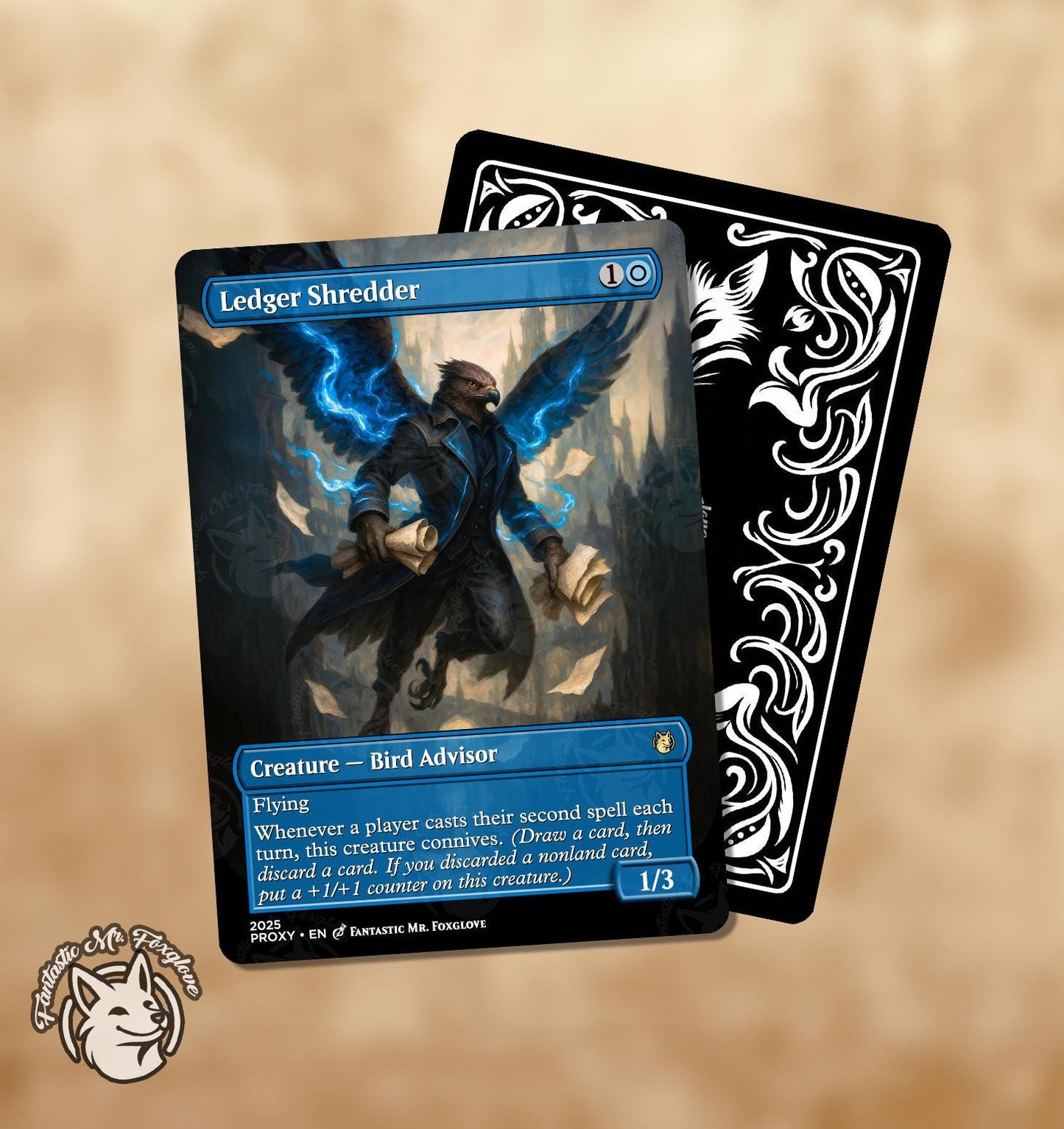 Ledger Shredder | Proxy Card — Choose Your Art!