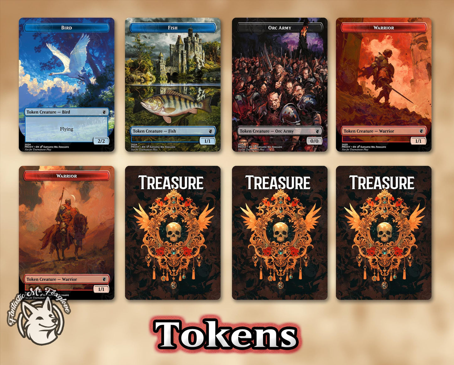 Tymna Kraum cEDH Deck | 100 Proxy Cards + 8 Tokens! Optimized for cEDH aka Bracket 5 — Blue Farm — Tymna the Weaver & Kraum, Ludevic's Opus