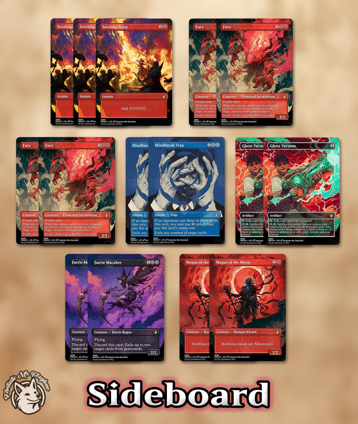 Goblins Legacy Proxy Deck | 75 Proxy Cards for Playtesting — Fun, Competitive, Ready-to-Play Deck!