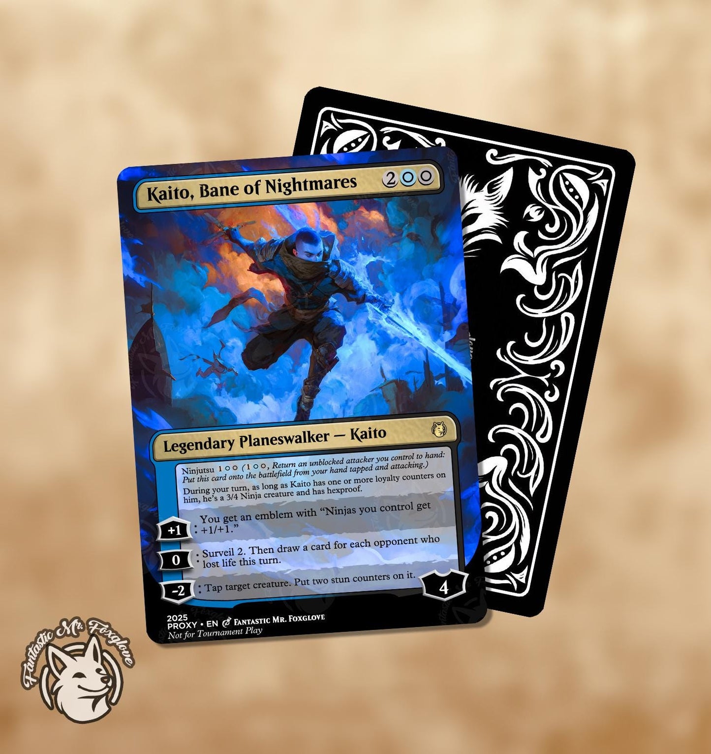 Kaito, Bane of Nightmares and Kaito Shizuki | Proxy Cards