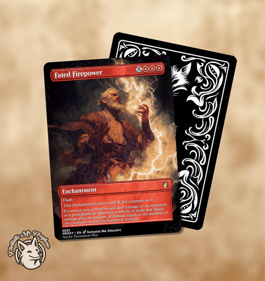 Fated Firepower | Proxy Card