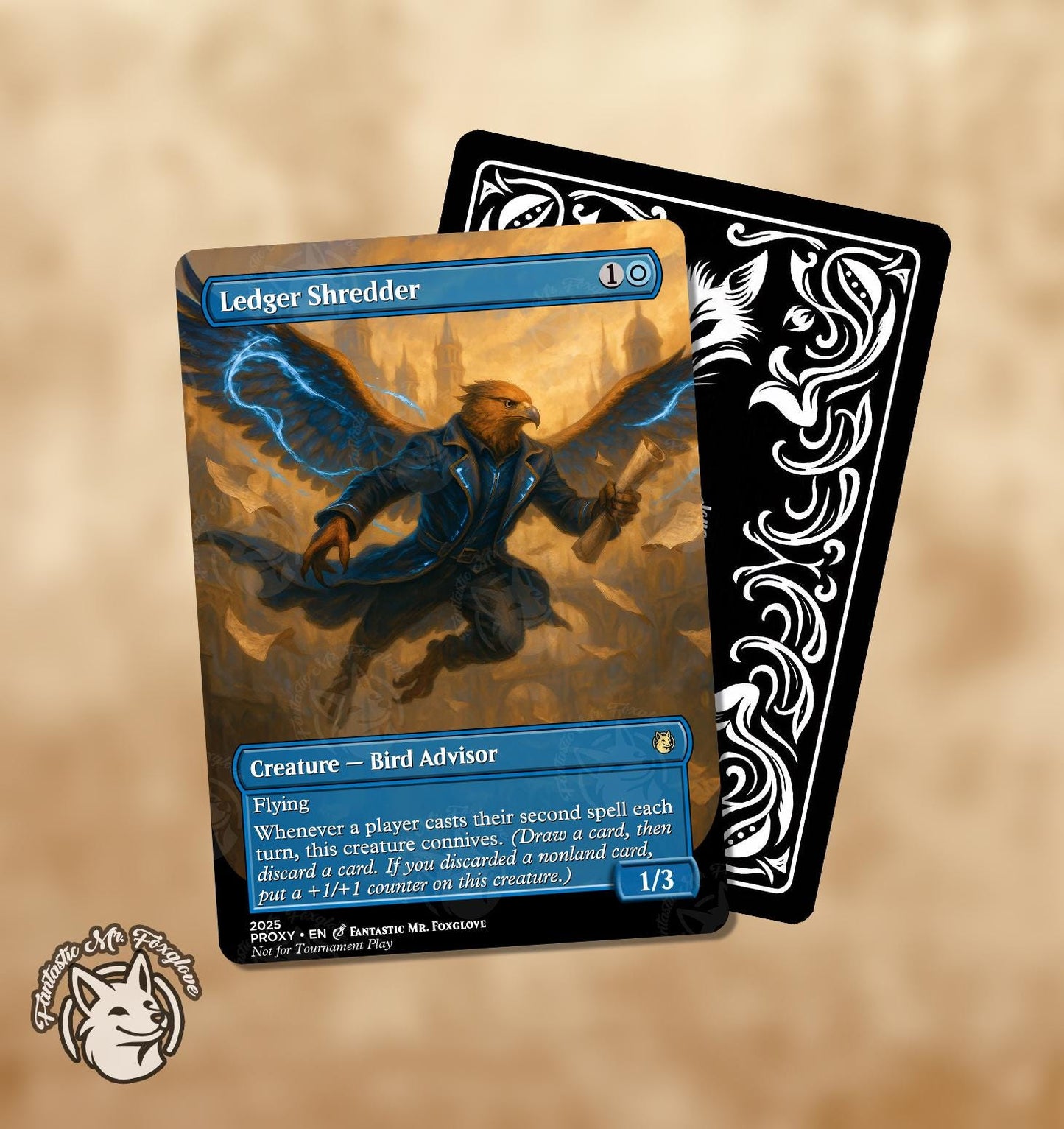 Ledger Shredder | Proxy Card — Choose Your Art!