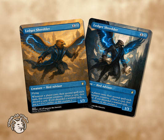 Ledger Shredder | Proxy Card — Choose Your Art!