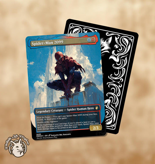 Spider-MΛn 2099 | Proxy Card