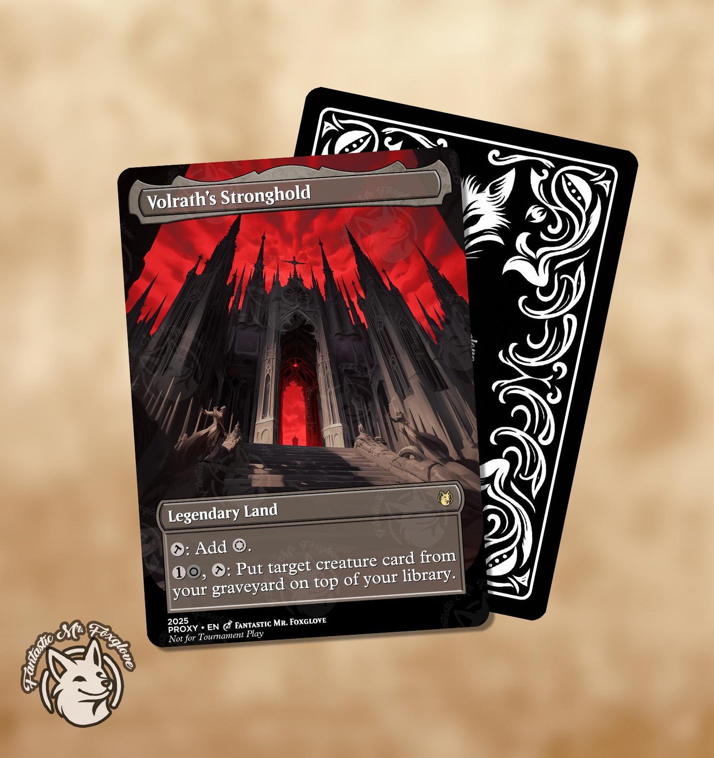 Volrath's Stronghold | Proxy Card — Choose Your Art!
