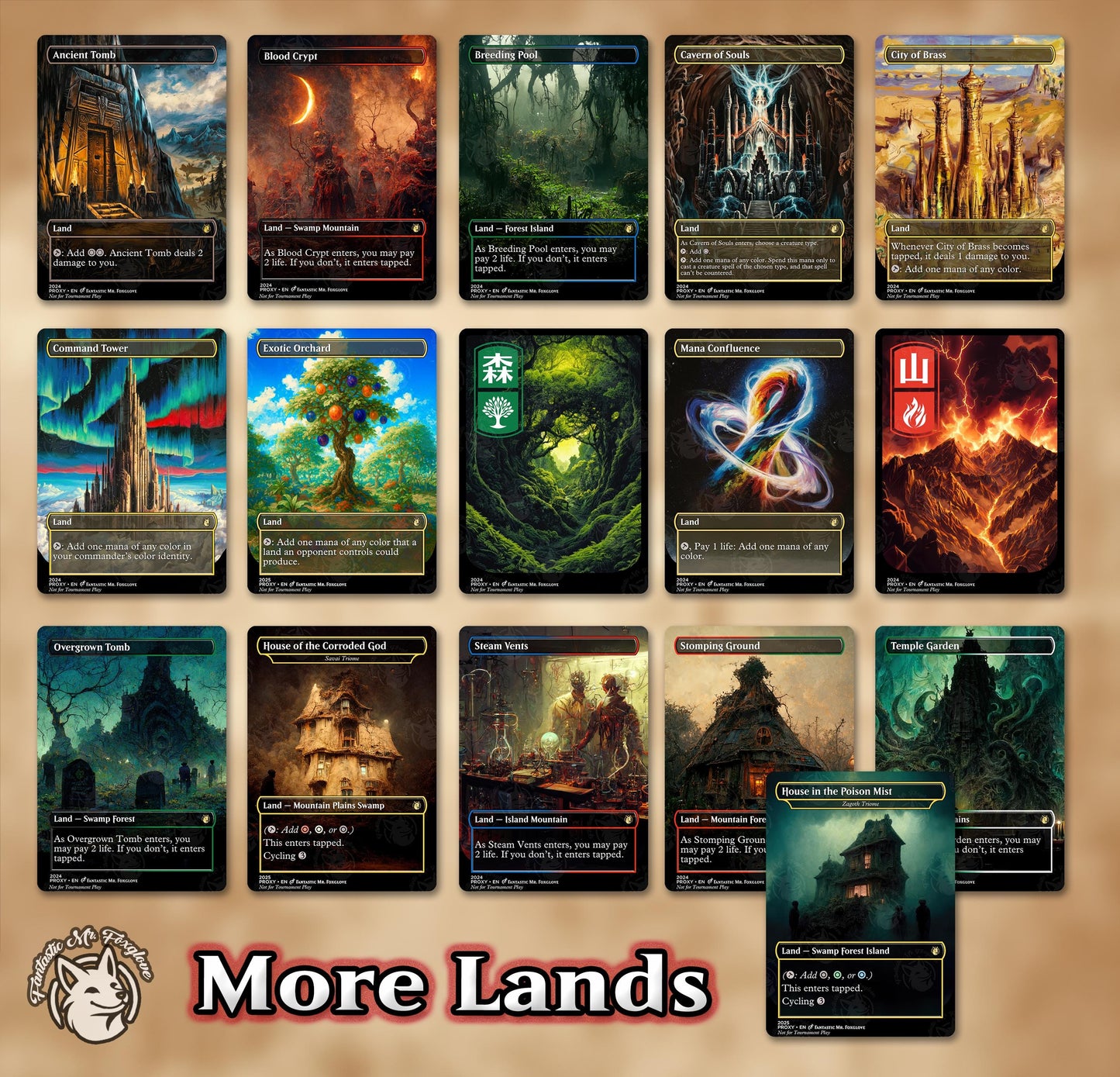 The Ur-Dragon EDH Deck | 100 Proxy Cards + 8 Tokens! (Optimized, Bracket 4)
