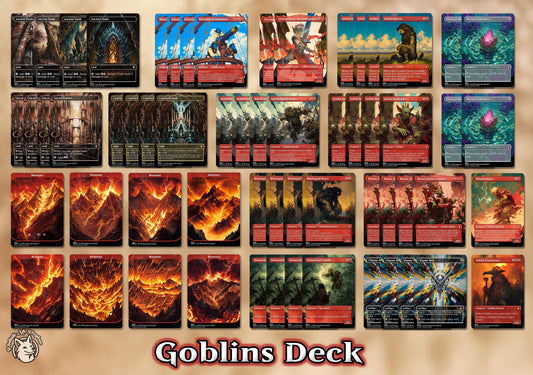 Goblins Legacy Proxy Deck | 75 Proxy Cards for Playtesting — Fun, Competitive, Ready-to-Play Deck!