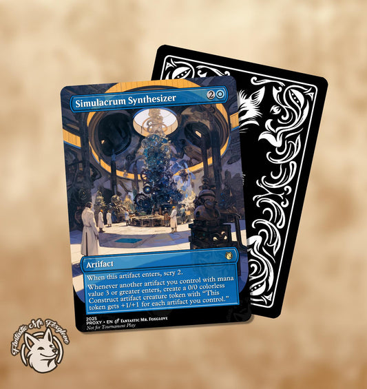 Simulacrum Synthesizer | Proxy Card