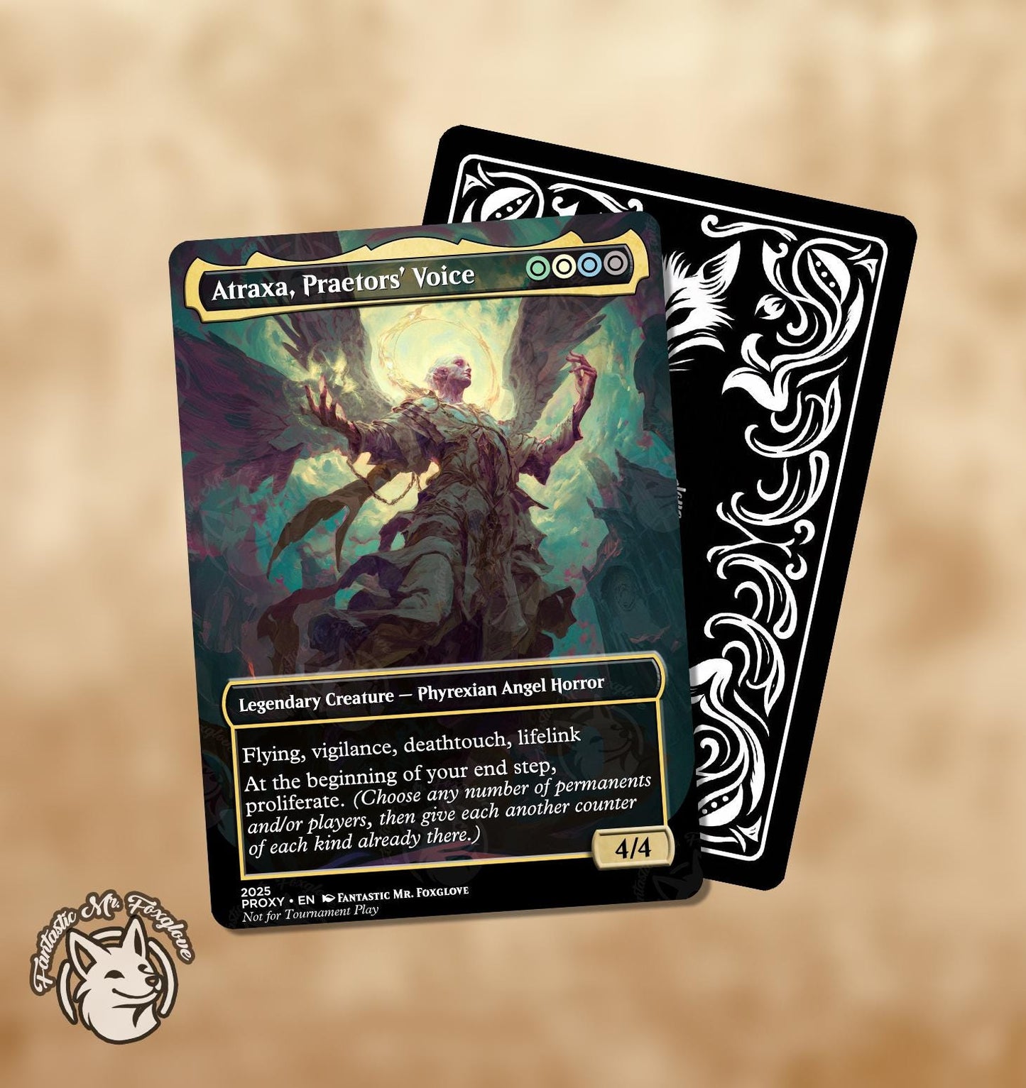 Atraxa, Praetors' Voice OR Grand Unifier | Proxy Card