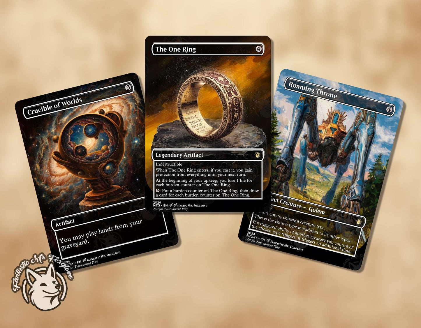 13 Utility Artifact Staples | Proxy Cards — Crucible, Roaming Throne, Greaves, Top, Skullclamp, The Ozolith, Shadowspear, etc