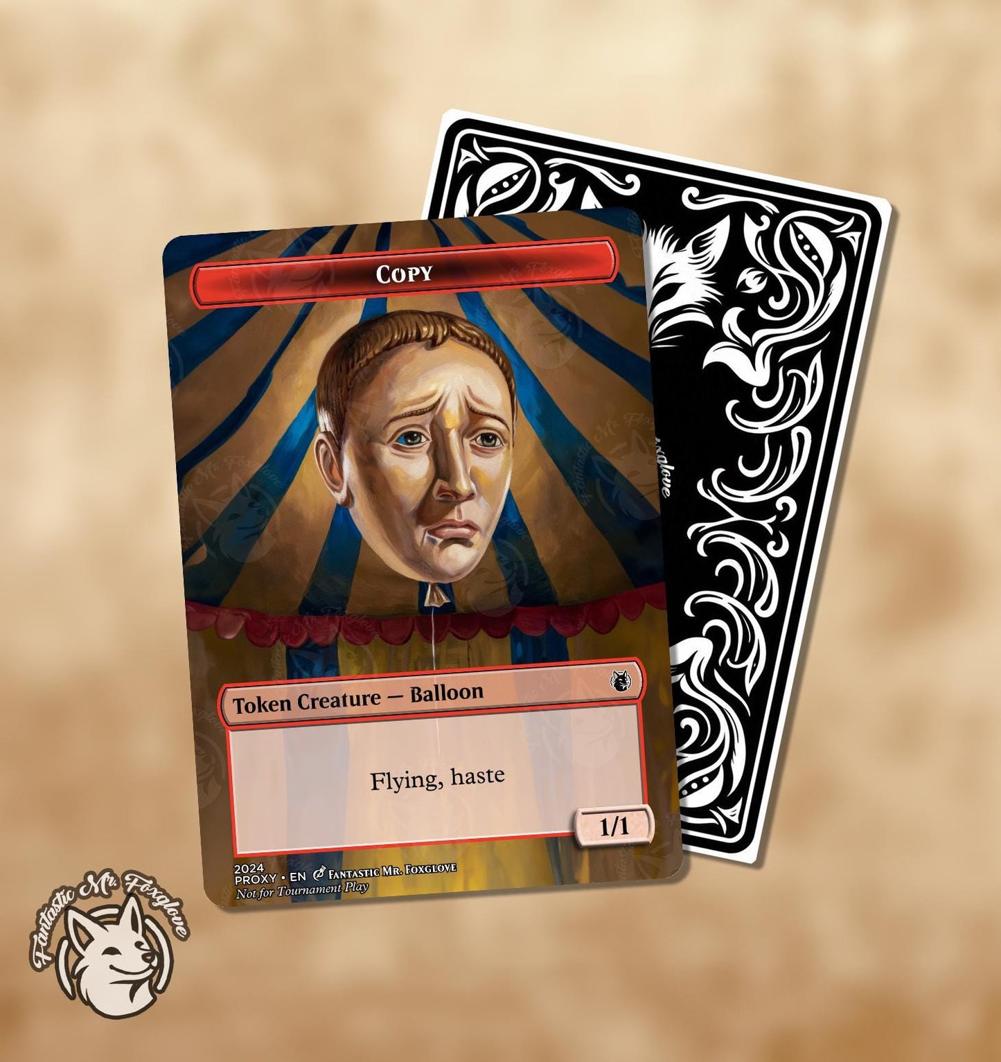 Balloon Copy Token | Proxy Cards — Perfect for the Jolly Balloon Man!