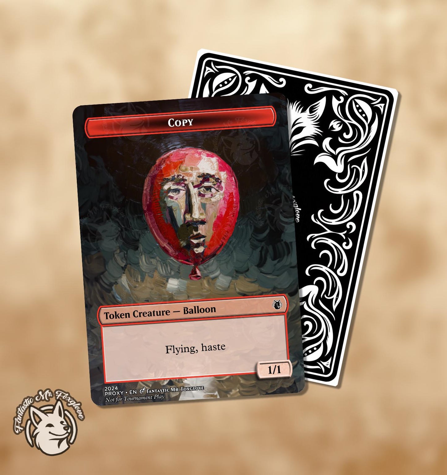 Balloon Copy Token | Proxy Cards — Perfect for the Jolly Balloon Man!