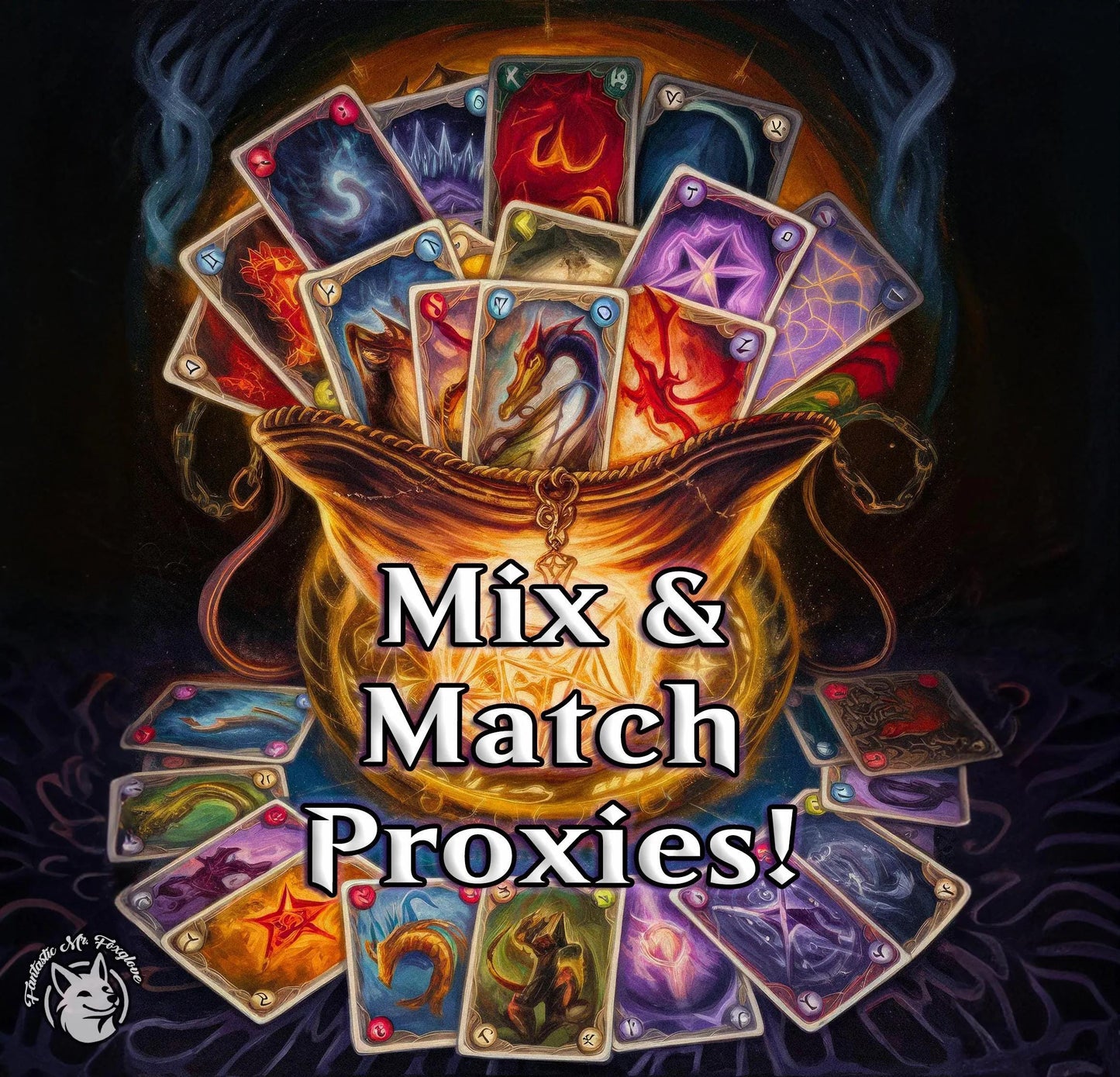 Build Your Own Bundle | Proxies & Tokens — Mix and Match from Other Listings! See all available cards at tinyurl.com/foxglovelist