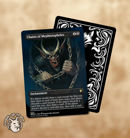 Chains of Mephistopheles | Custom Art Proxy Card