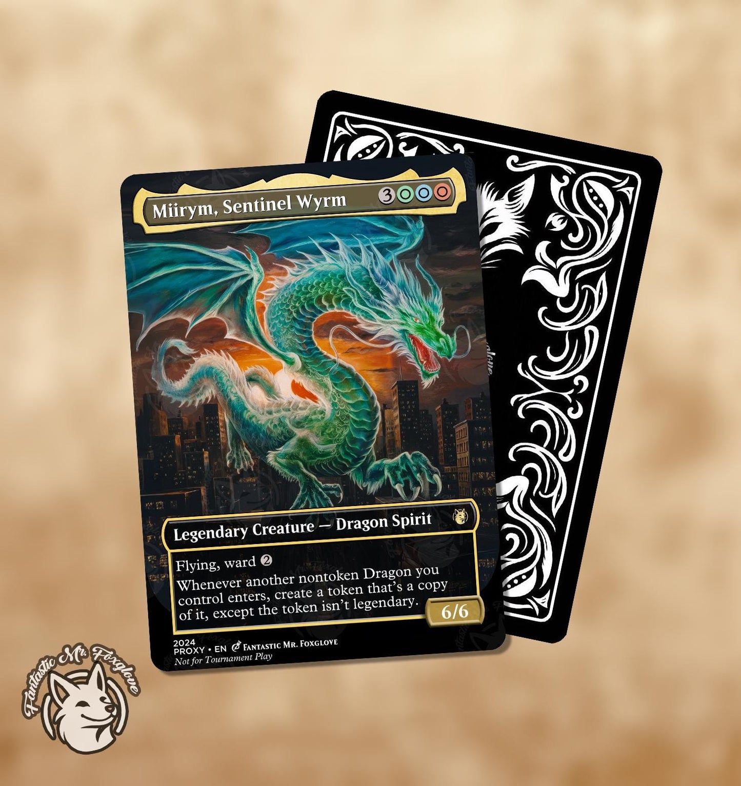 Miirym, Sentinel Wyrm | Proxy Card + Dragon Copy Tokens!