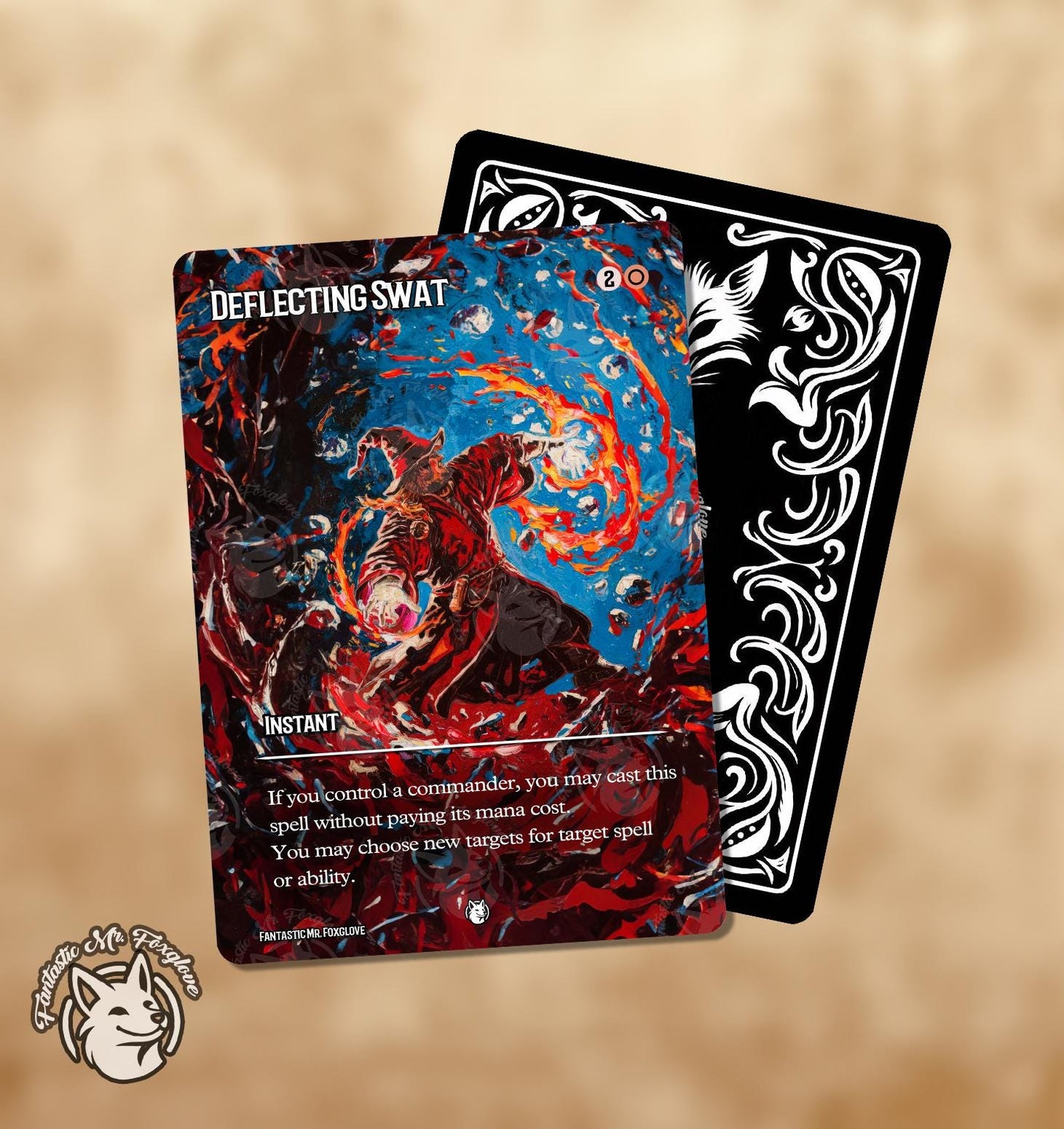 Deflecting Swat | Custom Art Proxy — Choose Your Card Frame!