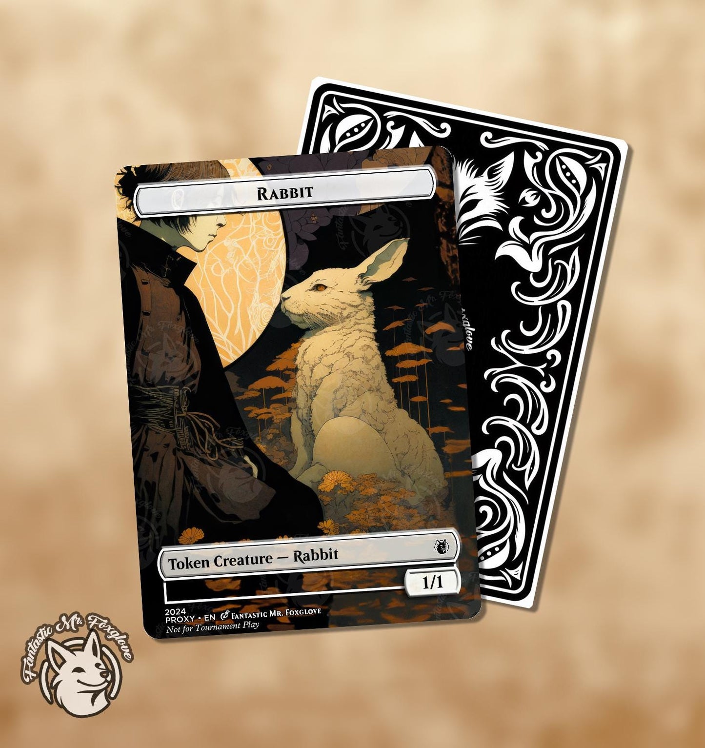 Rabbit Token | Proxy — Choose Your Art!