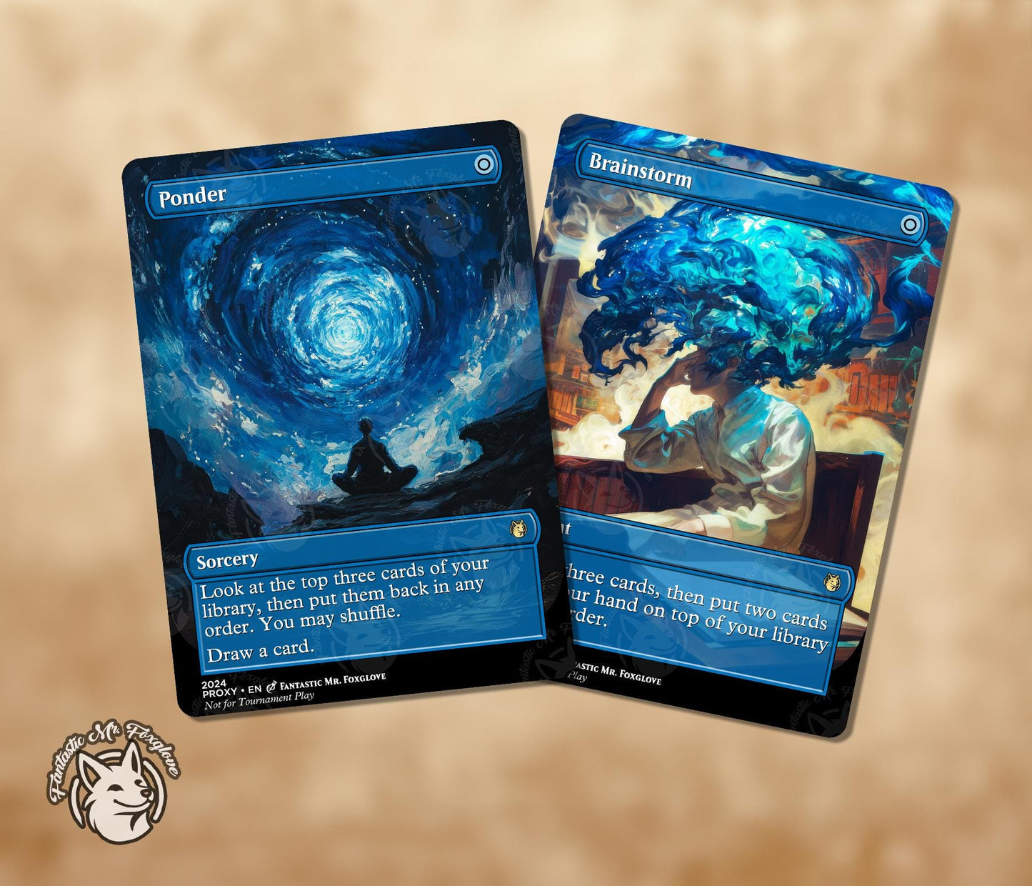 Brainstorm and Ponder | Proxy Cards