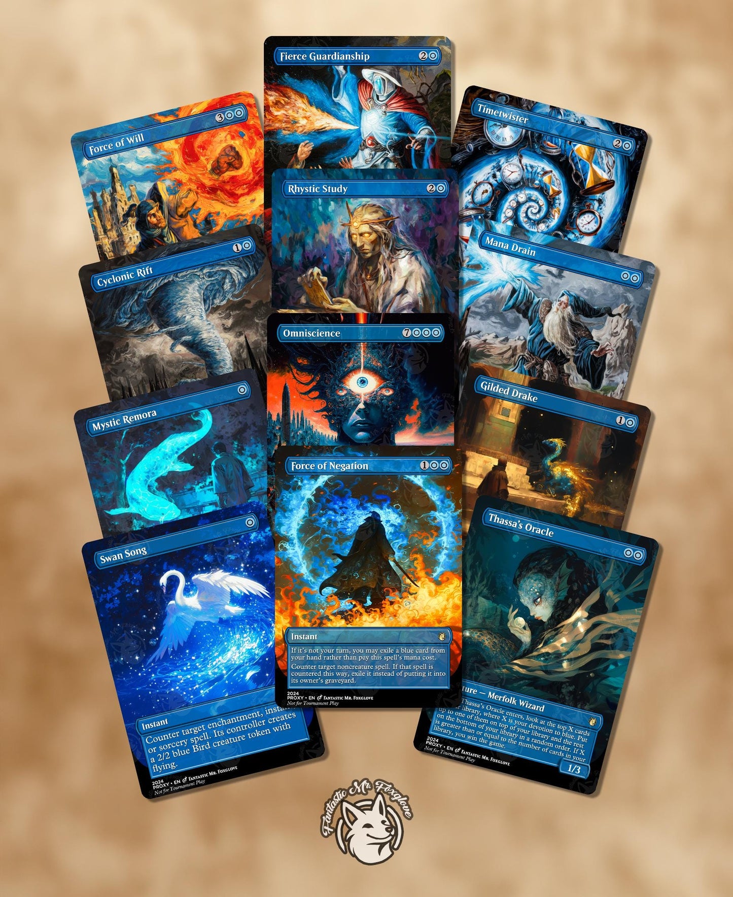 Brainstorm and Ponder | Proxy Cards