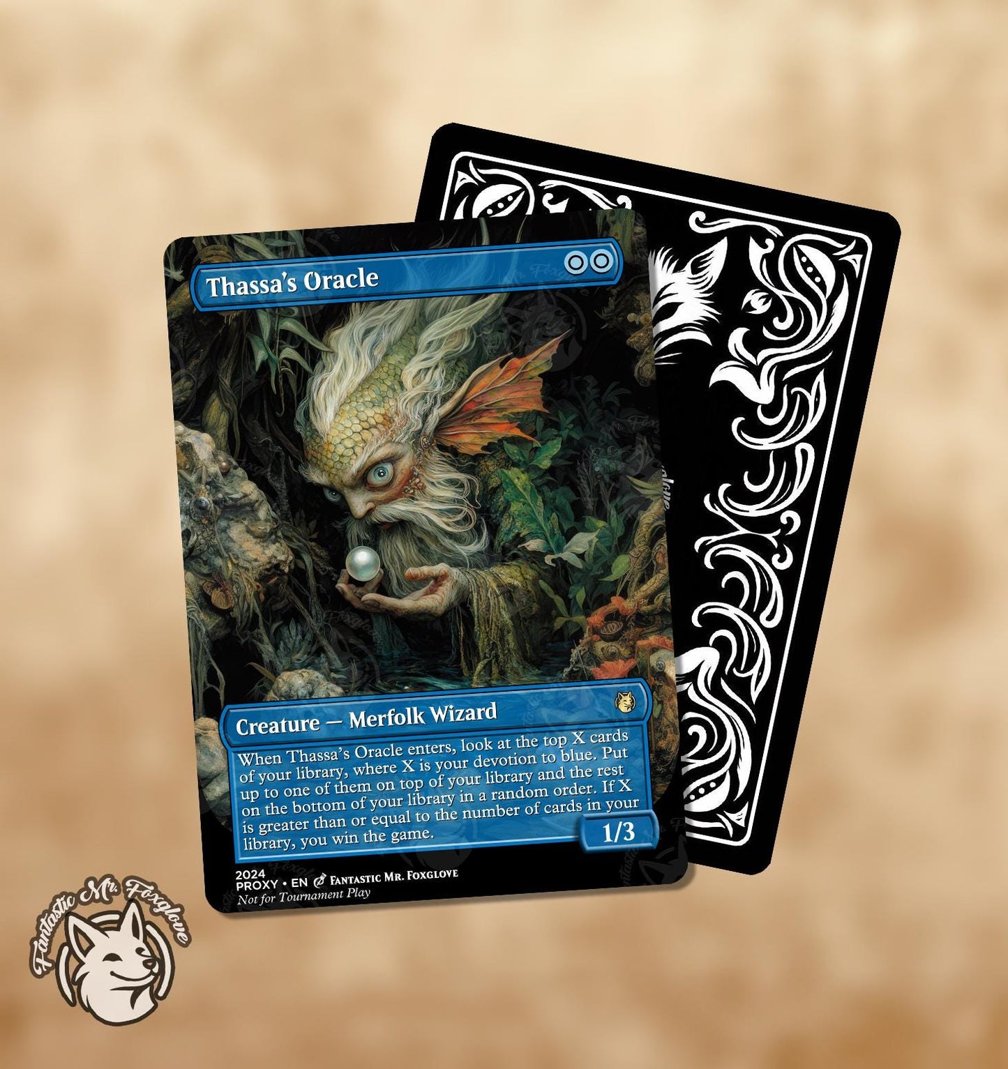 Thassa's Oracle | Proxy Card — Choose Your Art!